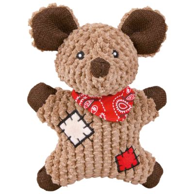 Foto van Trixie Muis met applicatie stof/jute - 3 stuks