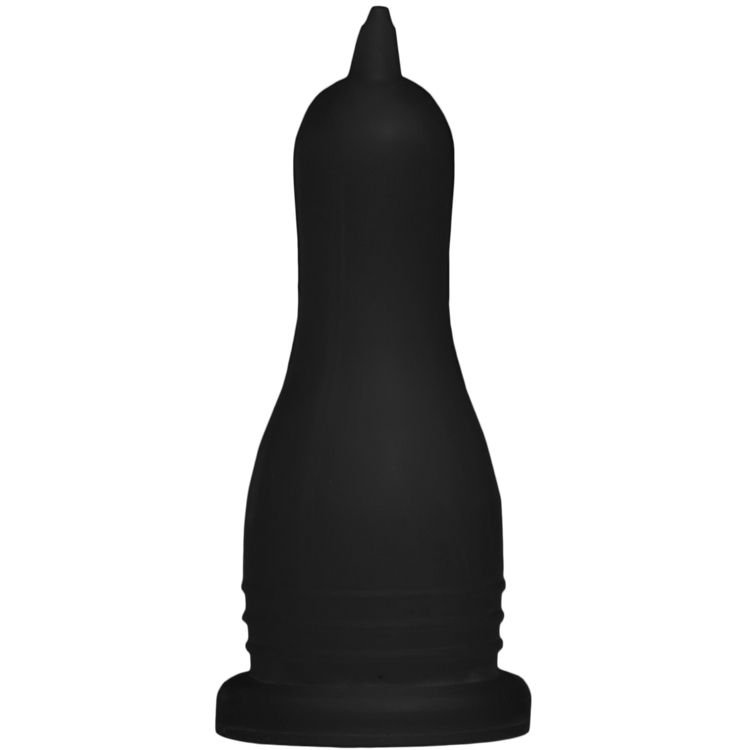 Foto van Lamspeen zwart voor op bierfles zacht