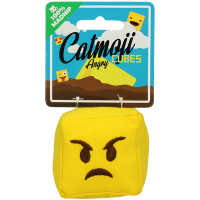Foto van Emoji Cat Cube Angry (met MadNip)