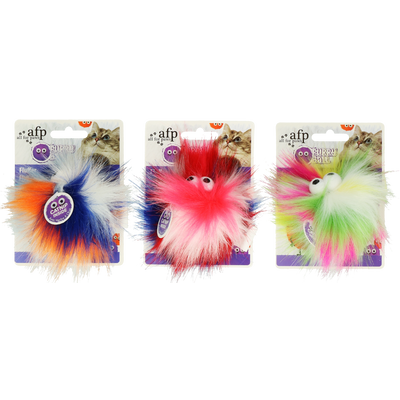 Foto van AFP Furry Fluffy Ball Red