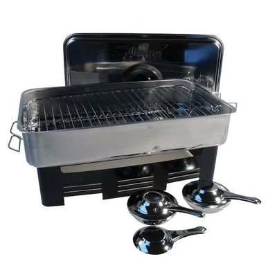 Foto van Albatros Rvs Rookoven Plat