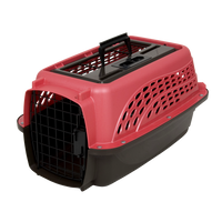 Petmate 2 Door Top Load Kennel XS Pink