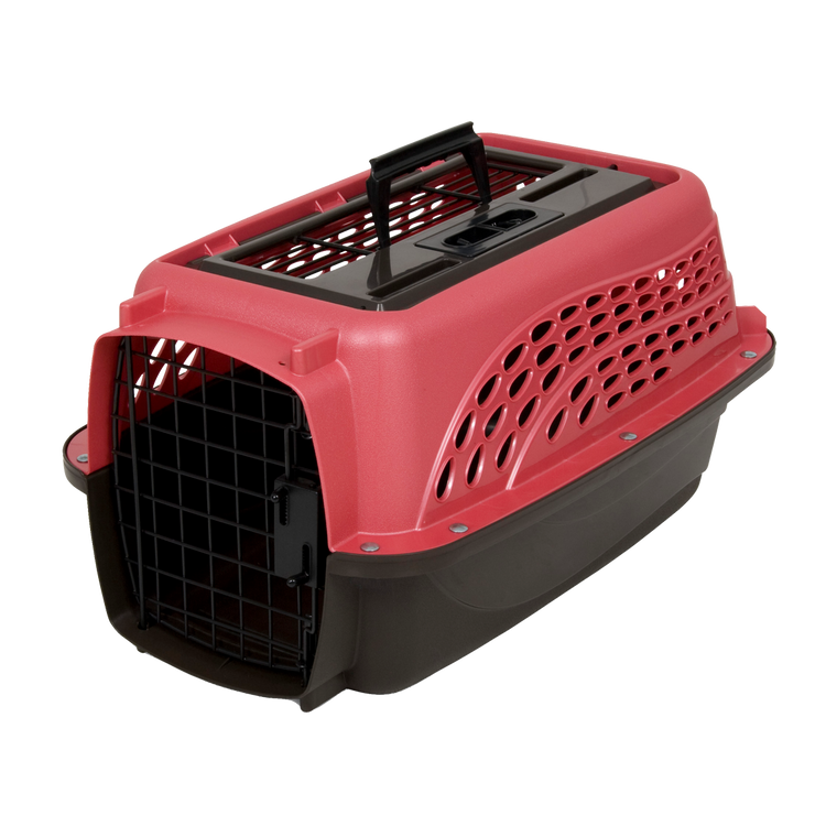 Foto van Petmate 2 Door Top Load Kennel XS Pink