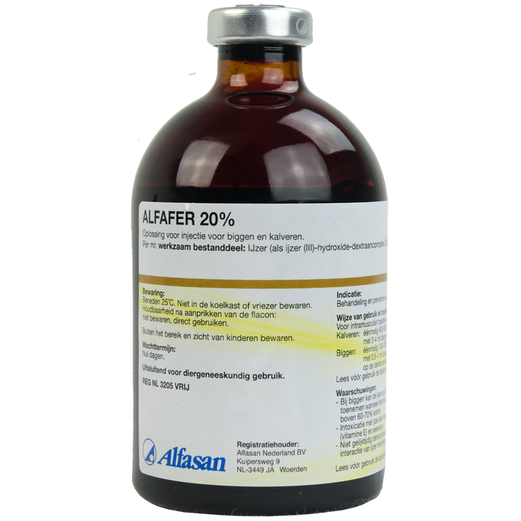 Foto van Alfafer 20% Opl. Pro Inj. REG NL VRIJ