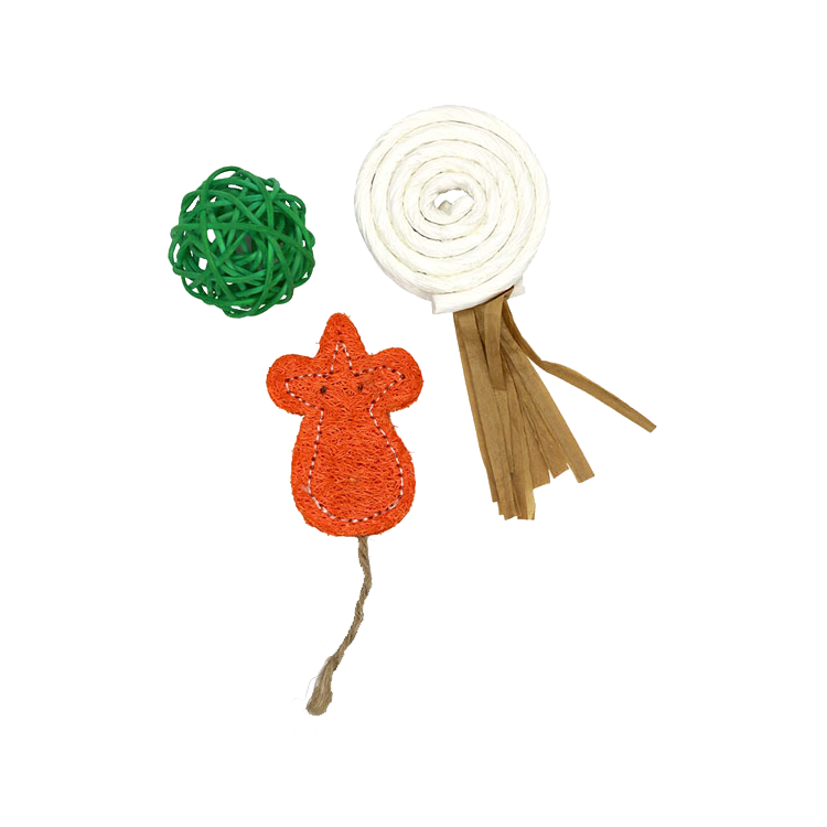 Foto van Jackson Galaxy Natural Play Time 3pk