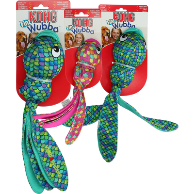 Foto van KONG Wubba Finz Blue XL