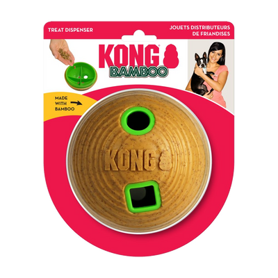 Foto van KONG Bamboo Feeder Ball Md