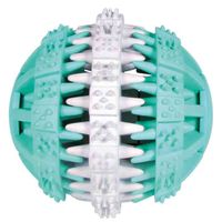 Trixie Denta Fun bal muntsmaak natuurrubber - 3 stuks