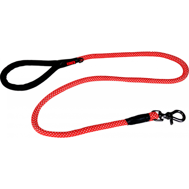 Foto van KONG Rope leash One Size Red