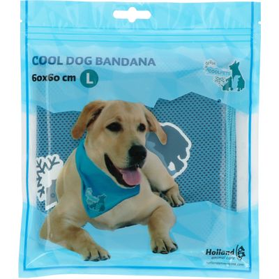 Foto van CoolPets Cooling Bandana 60x60cm L