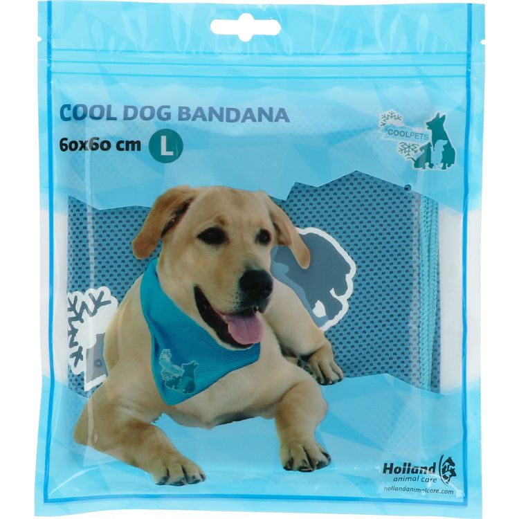 Foto van CoolPets Cooling Bandana 60x60cm L