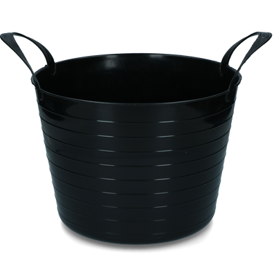 Foto van Emmer V-Trug Flexi zwart 40 l