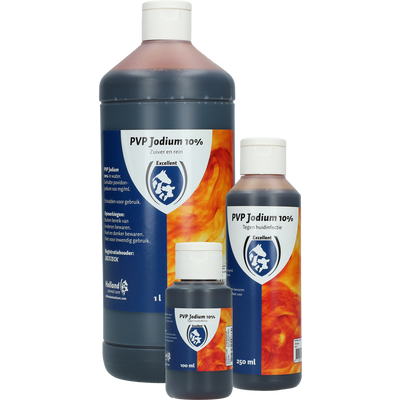 Foto van Jodium oplossing 10% pvp (100 mg per ml)