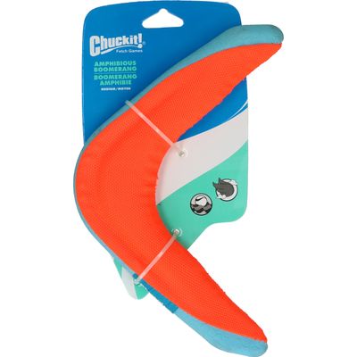 Foto van Chuckit Amphibious Boomerang Medium
