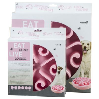 Foto van Eat Slow Live Longer Original Pink S