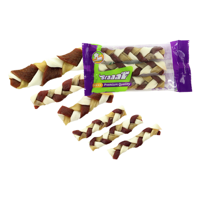 Foto van Braaaf Twister Braids 6 cm (5 pcs)