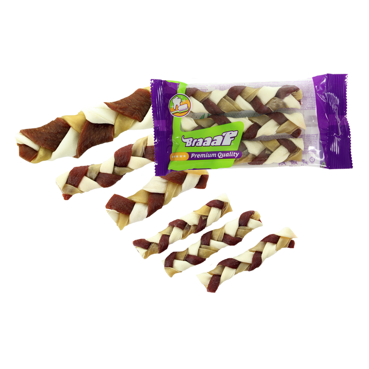 Foto van Braaaf Twister Braids 6 cm (5 pcs)