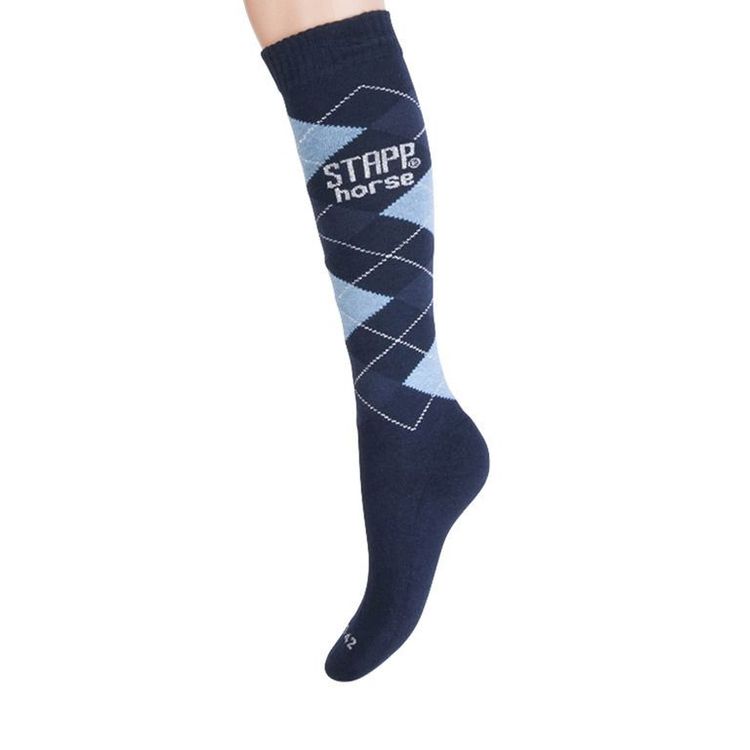 Stapp Horse Kniekous horse ruit lurex Foto van Stapp Horse Kniekous horse ruit lurex