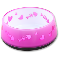 AFP Kitty Love Bowl Roze