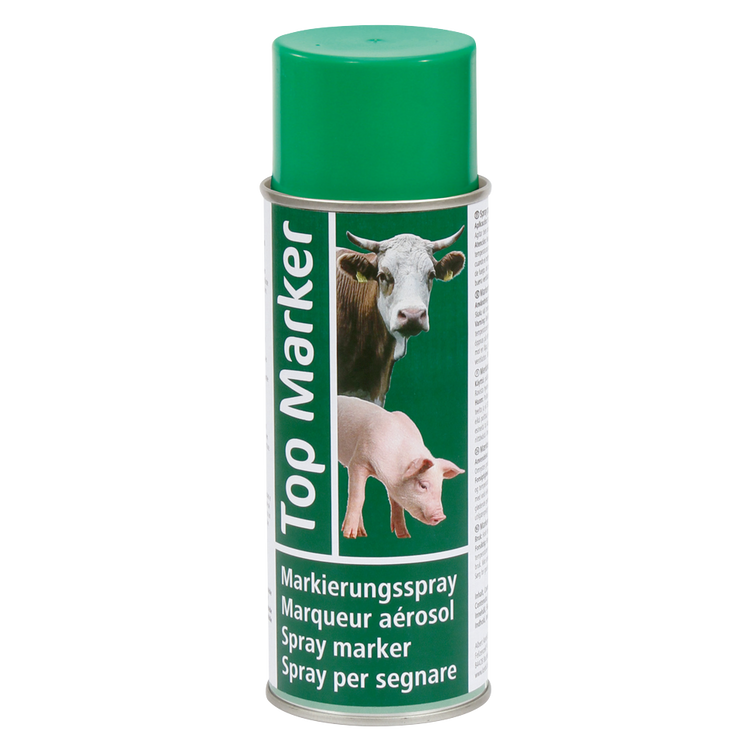 Foto van Merkspray voor vee groen