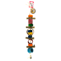 Birrdeeez Jungle Rings Parrot Toy