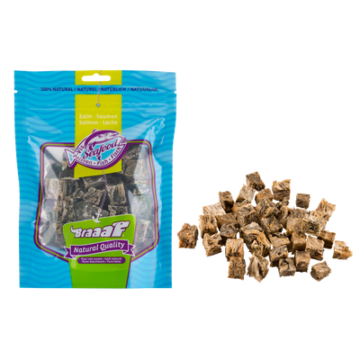 Foto van Braaaf Salmon Cubes