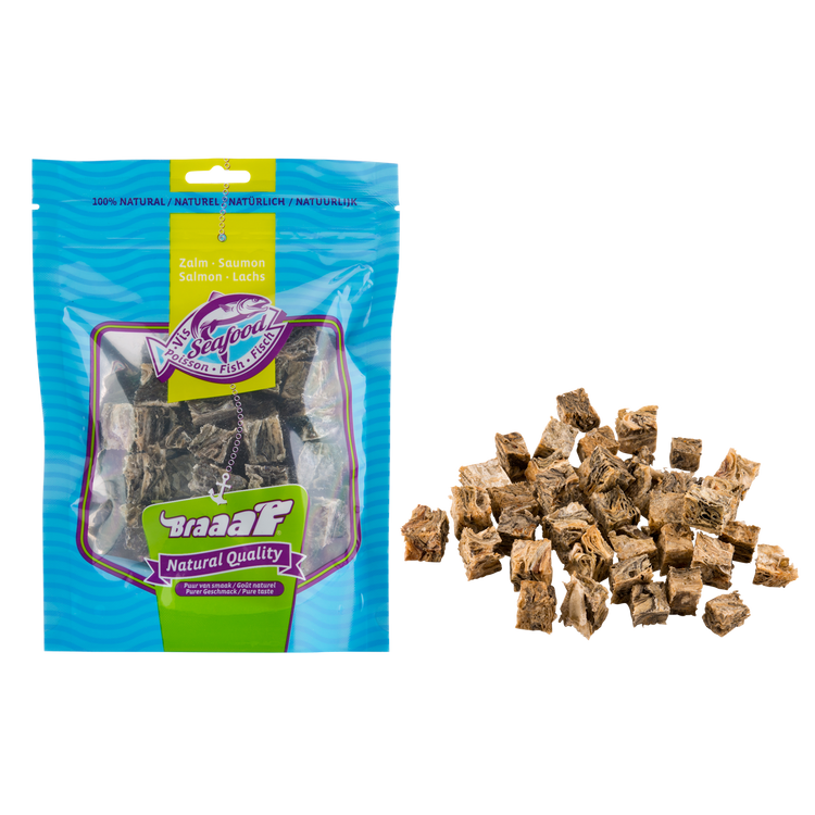Foto van Braaaf Salmon Cubes