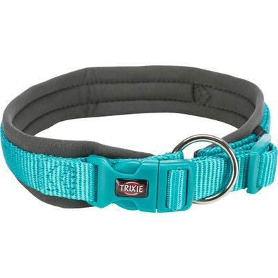 Trixie Premium halsband extra breed neopreen-stoffering Foto van Trixie Premium halsband extra breed neopreen-stoffering