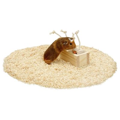 Flamingo Knaagdierspeelgoed Rody Brain train kist Foto van Flamingo Knaagdierspeelgoed Rody Brain train kist