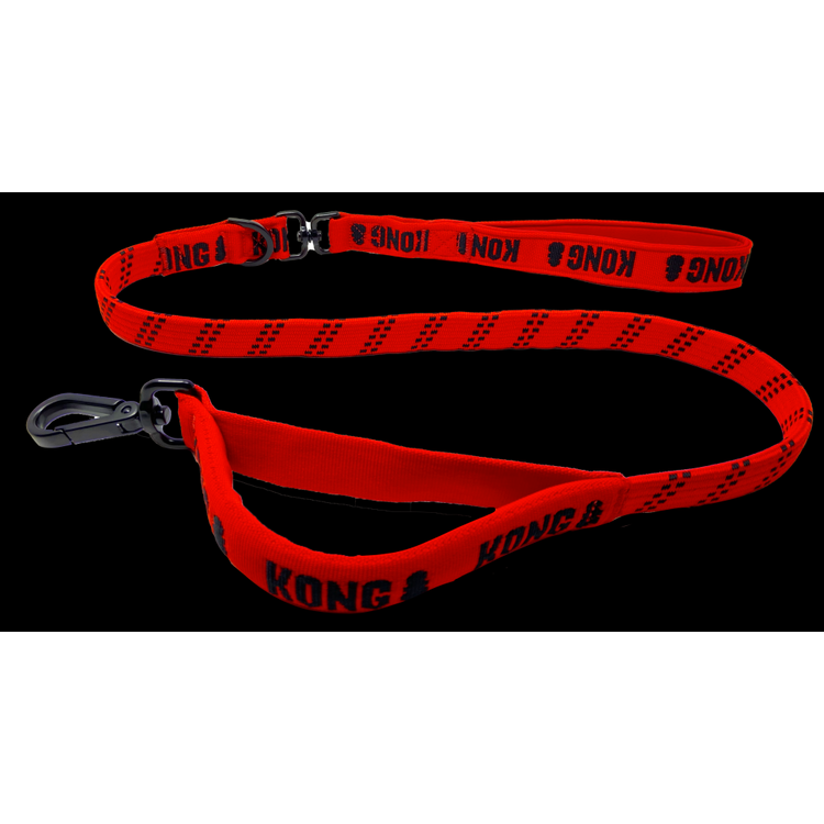 Foto van KONG Zero-shock leash One Size Red