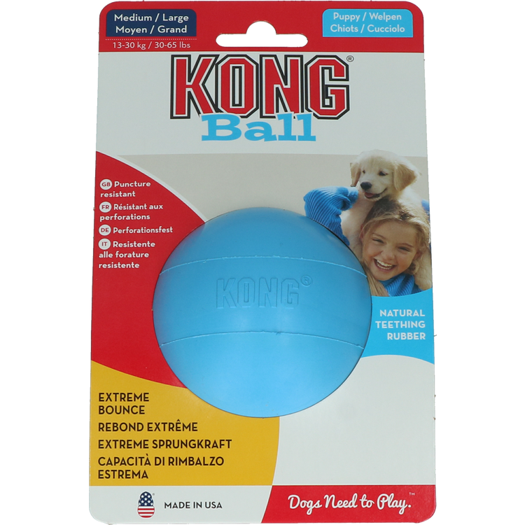 Foto van KONG Puppy Ball w/ Hole M/L