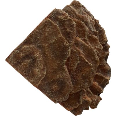 Foto van Trixie Hoekrots met schuilplaats en platform stepperots