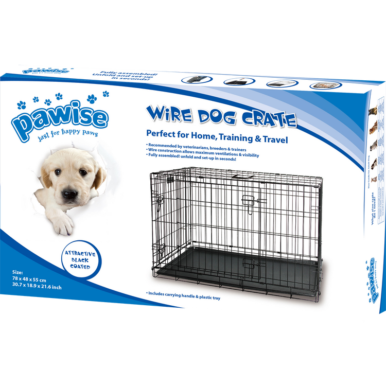 Foto van Pawise Wire Dog Crate M