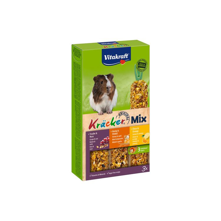 Foto van Vitakraft Cavia kracker 3in1 ho/po/act