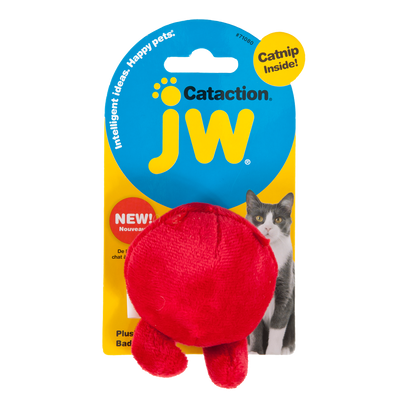Foto van JW Plush Bad Cuz Ball with Catnip