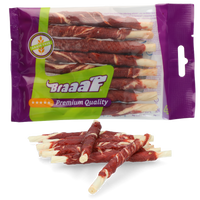 Braaaf Rollsticks 12 cm beef and fish