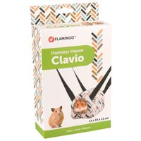 Flamingo Hamsterhuis Clavio horizontale hanger