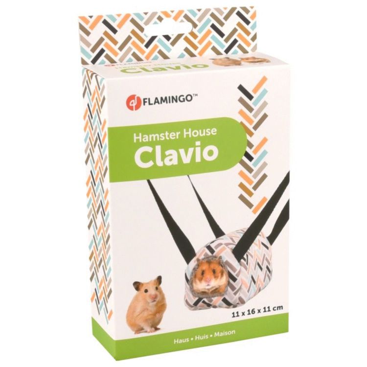 Foto van Flamingo Hamsterhuis Clavio horizontale hanger