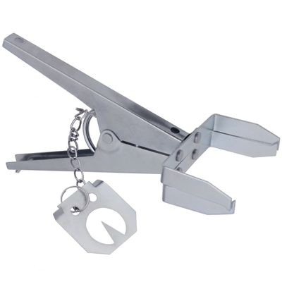 Foto van Woelmuizen-vangklem - Effectieve Bestrijding - Duurzaam en Diervriendelijk - Verzinkt metaal