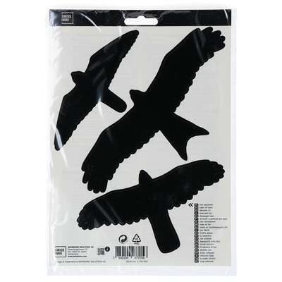 Foto van Vogelraamsticker