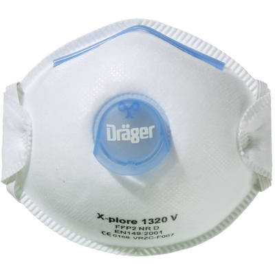 Foto van Dräger X-plore 1320 FFP2 V masker