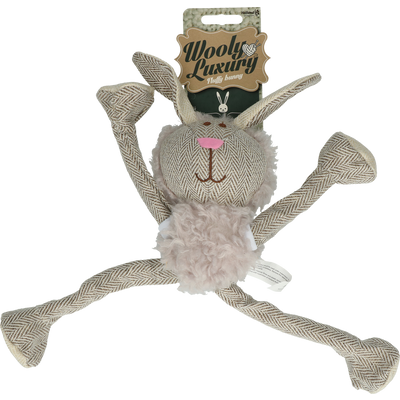 Foto van Wooly Luxury Fluffy Konijn Grijs
