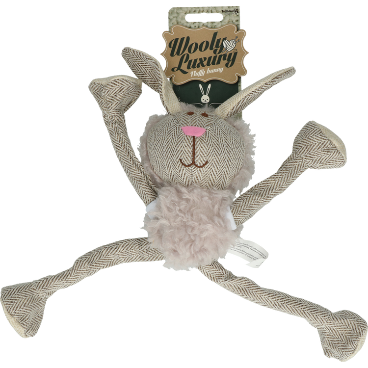 Foto van Wooly Luxury Fluffy Konijn Grijs