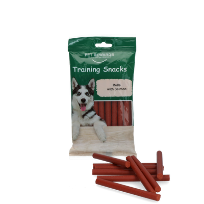 Foto van Pet Rewards Rolls with salmon