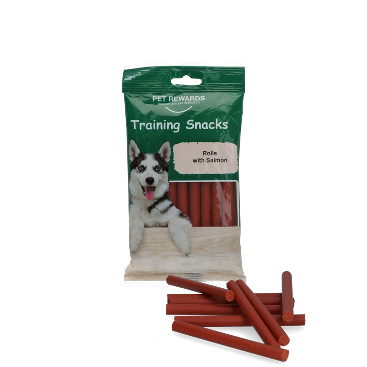 Foto van Pet Rewards Rolls with salmon