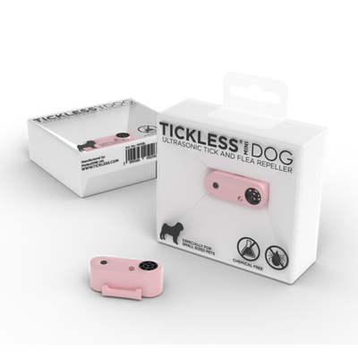 Foto van Tickless Mini Dog Roze oplaadbaar
