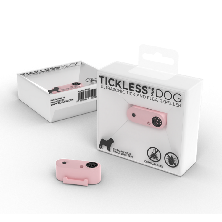 Foto van Tickless Mini Dog Roze oplaadbaar