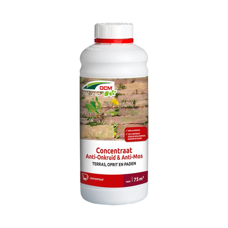 DCM Naturapy Anti-onkruid Anti-mos terras conc Foto van DCM Naturapy Anti-onkruid Anti-mos terras conc