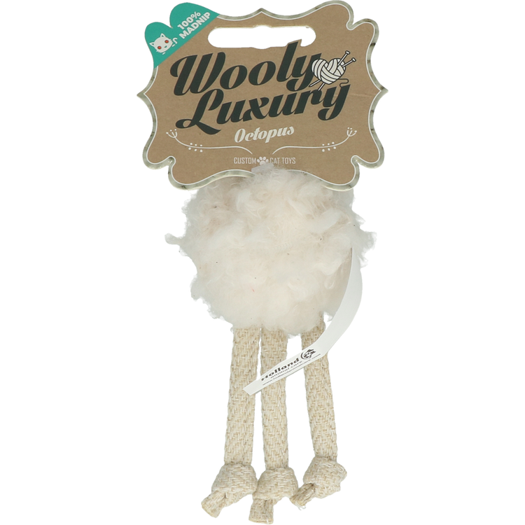 Foto van Wooly Luxury Octopus White