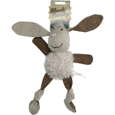 Foto van Wooly Luxury Flatfeet Konijn Grijs
